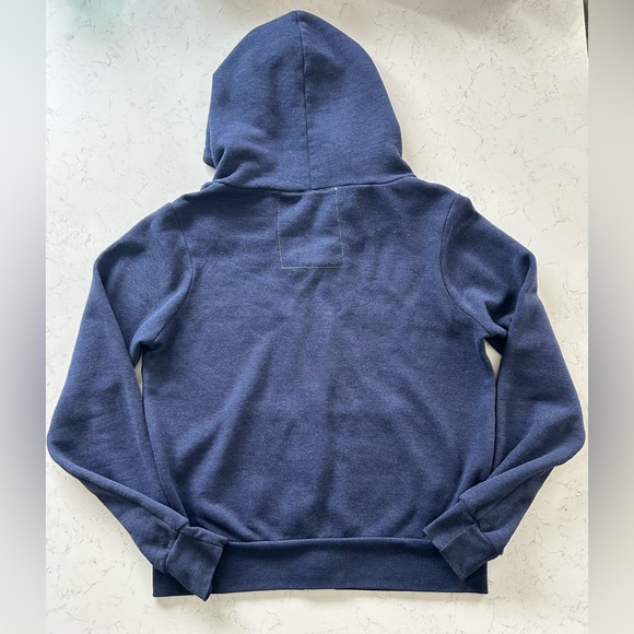 EUC Navy Aviator Nation Blue 5 Stripe Hoodie - Picture 4 of 13